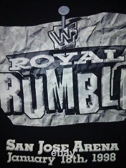 Vintage Wwf Wwe Royal Rumble 1998 Stone Cold Steve Austin Size XL New Vtg Rare