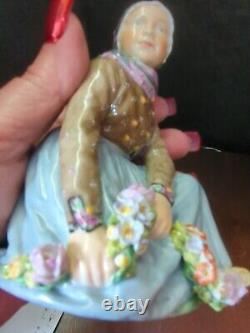 Vintage royal copenhagen Rare Amager Fano Girl Figurine Carl Martin Hansen 12413