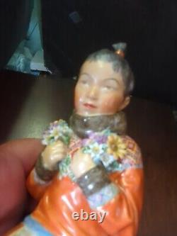 Vintage royal copenhagen Rare Greenland Girl Figurine Carl Martin Hansen 12415