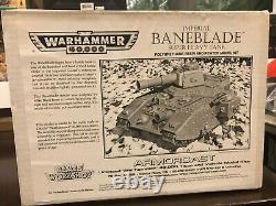 Warhammer 40k Armorcast Imperial Baneblade Super Heavy Tank, RARE, 1989