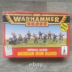 Warhammer 40k Mordian Iron Guard Imperial Guard Box Sealed NOS OOP Rare