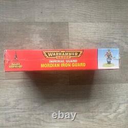 Warhammer 40k Mordian Iron Guard Imperial Guard Box Sealed NOS OOP Rare