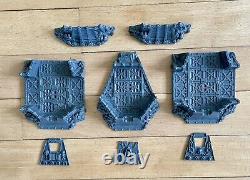 Warhammer 40k Wall of Martyrs Imperial Defence Network Terrain Rare Complete Gw