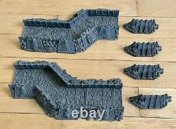 Warhammer 40k Wall of Martyrs Imperial Defence Network Terrain Rare Complete Gw