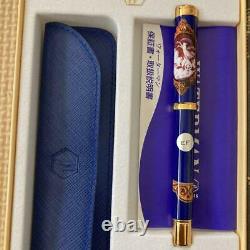 Waterman Fountain Pen Lady Anastasia Royal Blue Nib Steel Fine Rare From Japan