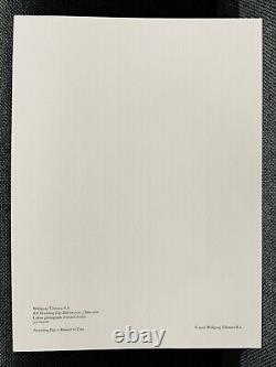 Wolfgang Tillmans. RA VARNISHING DAY EDITION 2020. Very Rare Royal Academy Print