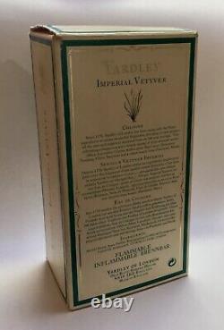 YARDLEY IMPERIAL VETYVER Cologne 250ml Rare vintage